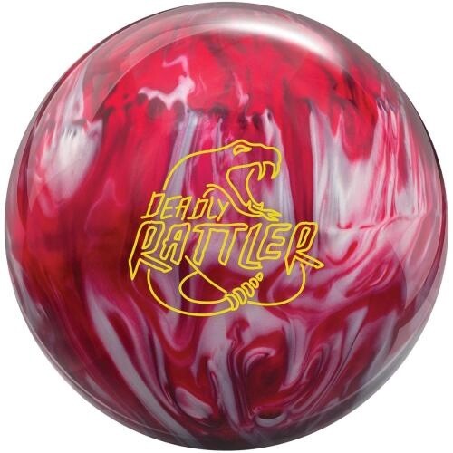 Deadly Rattler Red/Silver Pearl, Weight: 14, Ball Type: Upper Mid Range