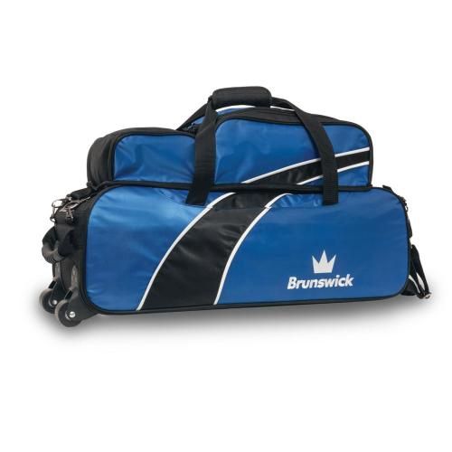 Edge Triple Tote With Shoe Pouch Blue