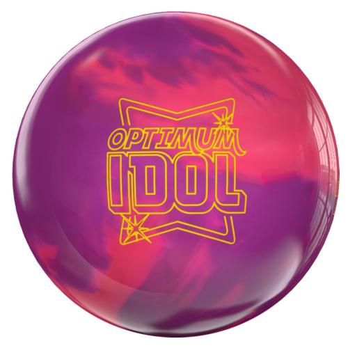 Optimum Idol Pearl Bubblegum/Iris, Weight: 12, Ball Type: Upper Mid Range