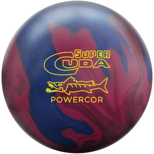 Super Cuda PowerCOR Burgundy/Maroon/Blue Hybrid, Weight: 12, Ball Type: Upper Mid Range
