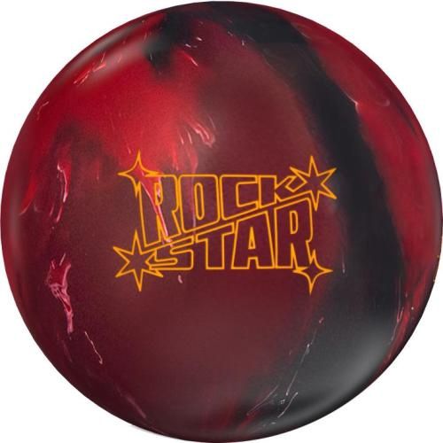 Rockstar Crimson/Jet/Maroon Solid, Weight: 12#, Ball Type: Upper Mid