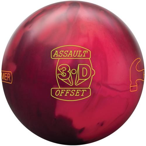 3D Offset Assault Red/Cherry/Dark Red Hybrid, Weight: 12#, Type: High Preformance