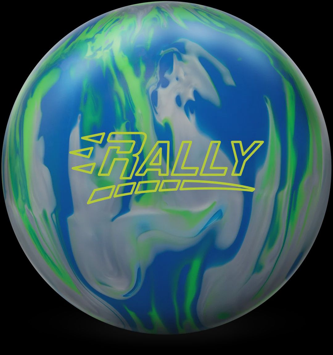 Rally Royal Blue/Lime/Silver Hybrid, Weight: 12, Ball Type: High Performance