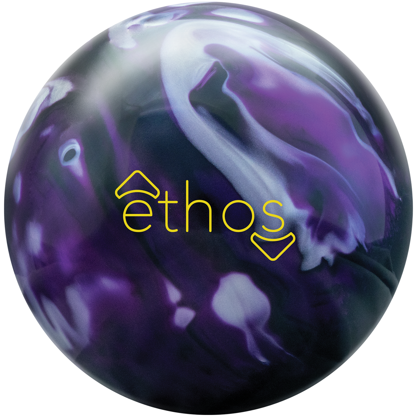 Ethos Hybrid Black/Purple/Grey, Weight: 12, Ball Type: Upper Mid Range