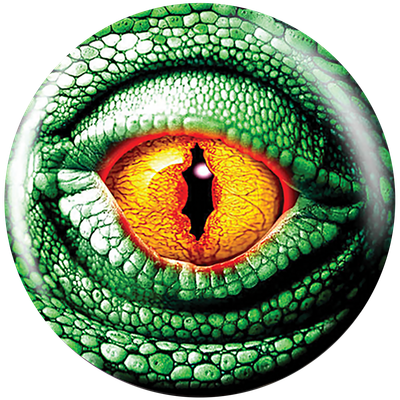 Brunswick Lizard Eye Glow Viz-A-Ball Bowling Ball