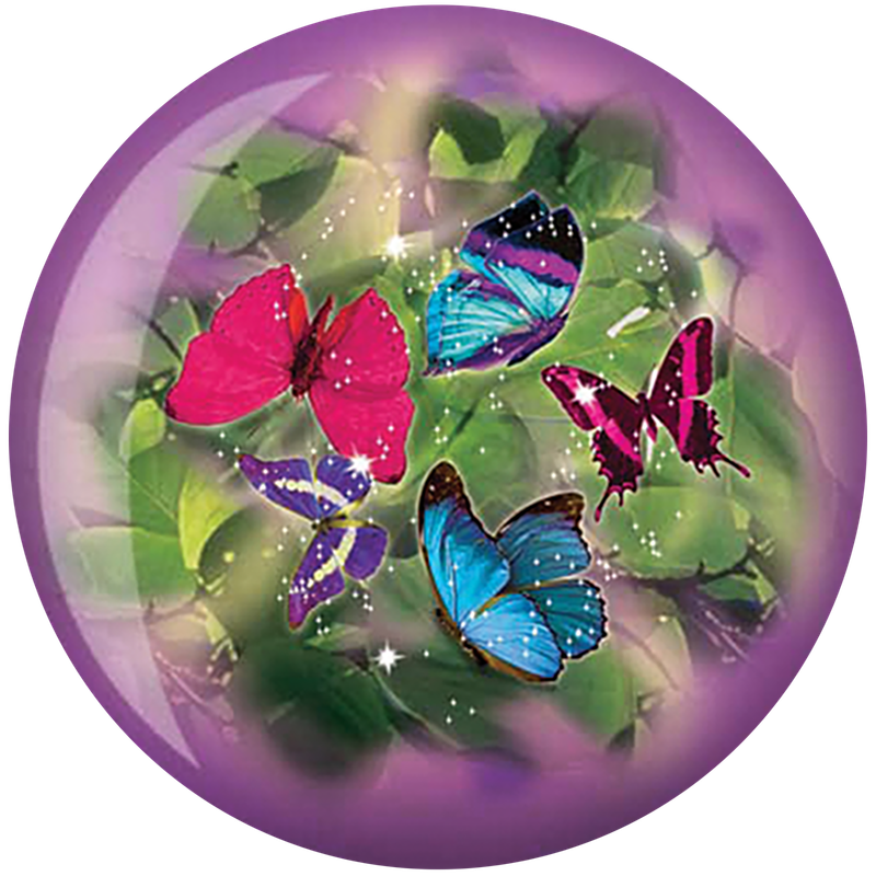 BUTTERFLIES GLOW VIZ-A-BALL