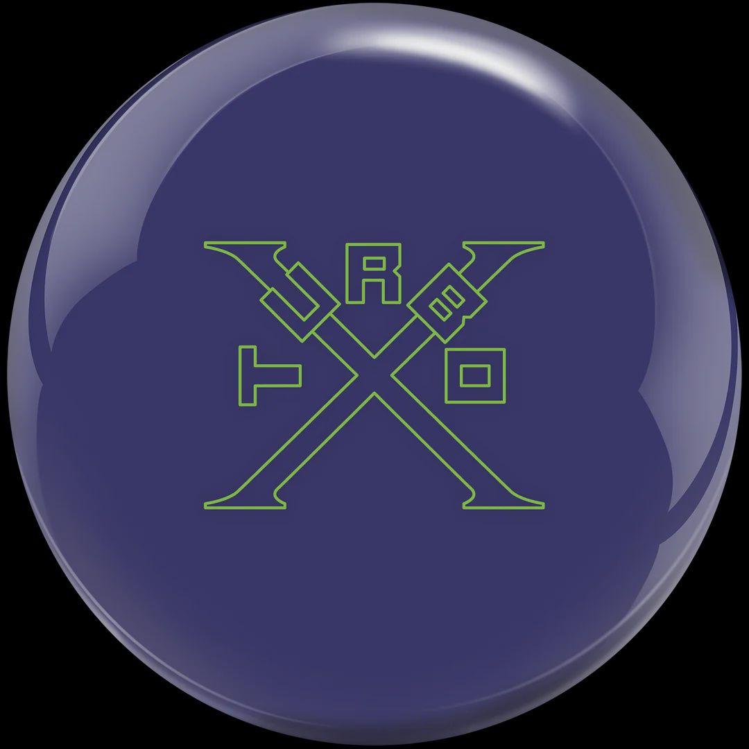 Turbo X Purple Solid/108377, Ball Type: Mid Range, Weight: 12#