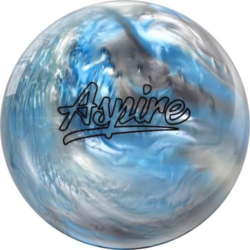 Aspire Sky Blue/Silver/White, Weight: 6, Ball Type: Polyester