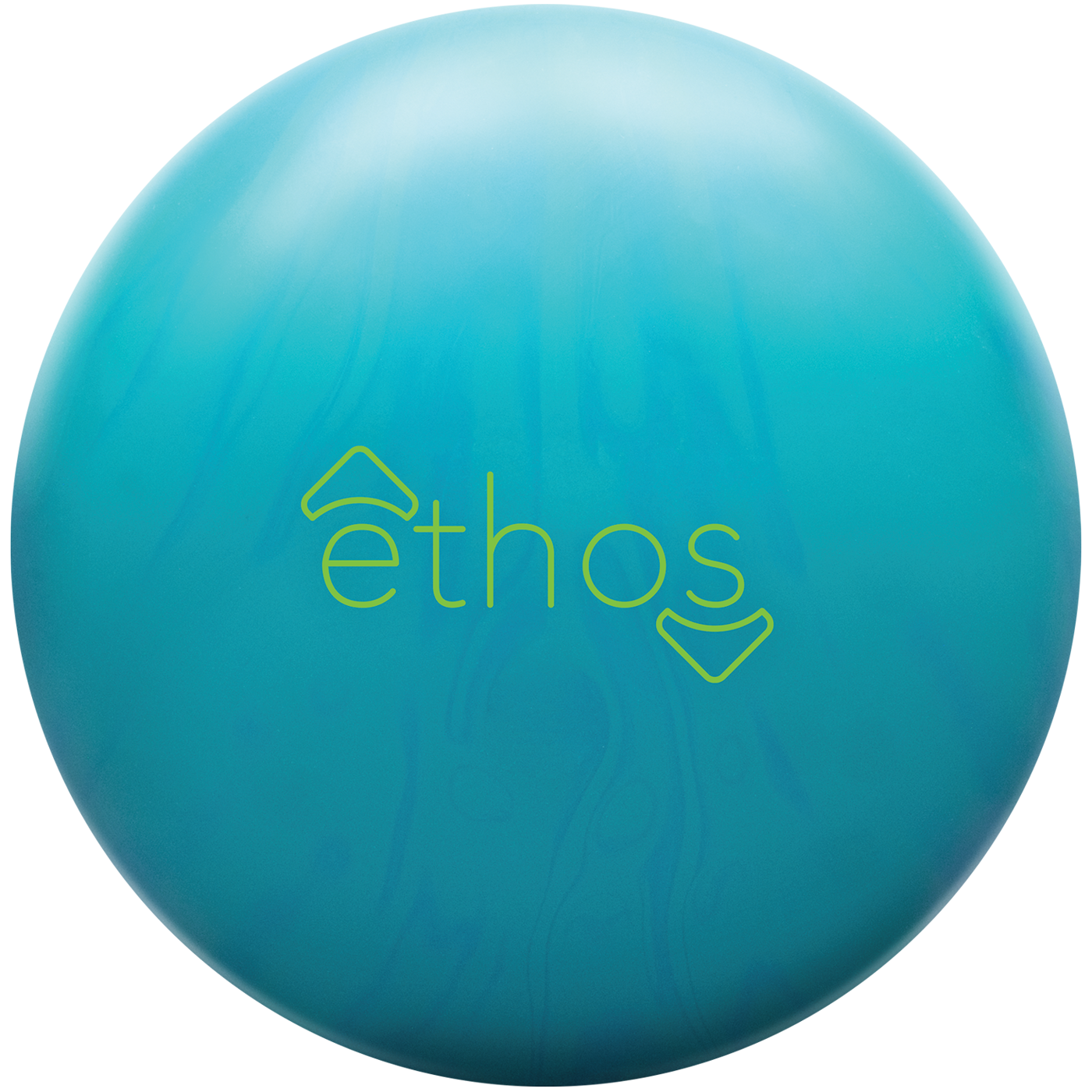 Ethos Solid Teal/Blue, Ball Type: Upper Mid Range, Weight: 12