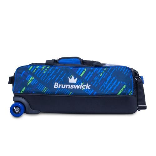 Punisher Triple Tote Blue/Green, Color: Blue/Green, Style: 3B Roller Tote