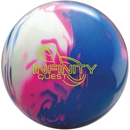 Infinity Quest Snow/Blue/Pink Solid/108373, Ball Type: Upper Mid Range, Weight: 12