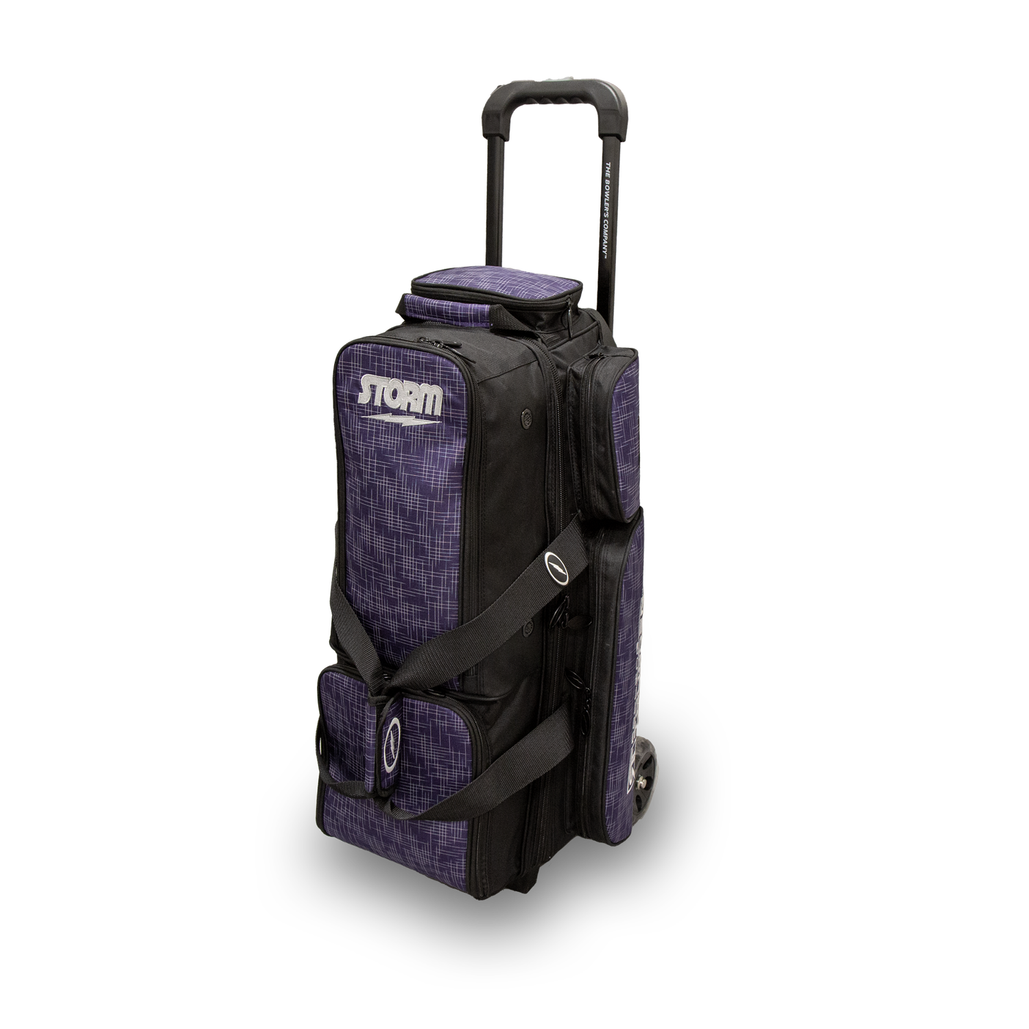 Rolling Thunder 3 Ball Abstract Purple/Black- ST37138, Type: 3B Roller