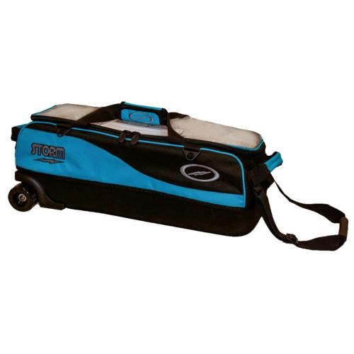 3 Ball Travel Tote Pro Blue/Black, Type: 3 Ball Roller Tote, Color: Blue/Black