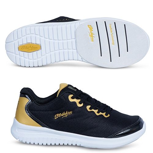 GLITZ BLACK/GOLD, Size: 6