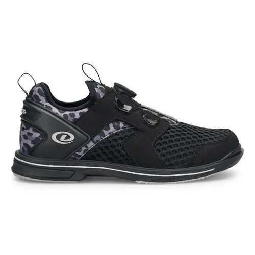 PRO BOA BLACK/LEOPARD RH ONLY /DW951, Men/Women/Kids: Women's, Shoe Type: Mid Performance, Size: 5