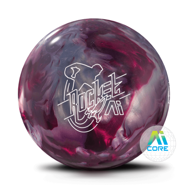 Rocket A.I. Chrome/Wine Pearl /STBBMVRC, Ball Type: Mid Range, Weight: 12