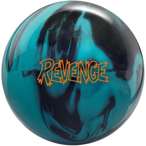 Revenge Solid Teal/Black/108583, Ball Type: Mid Level, Weight: 12#