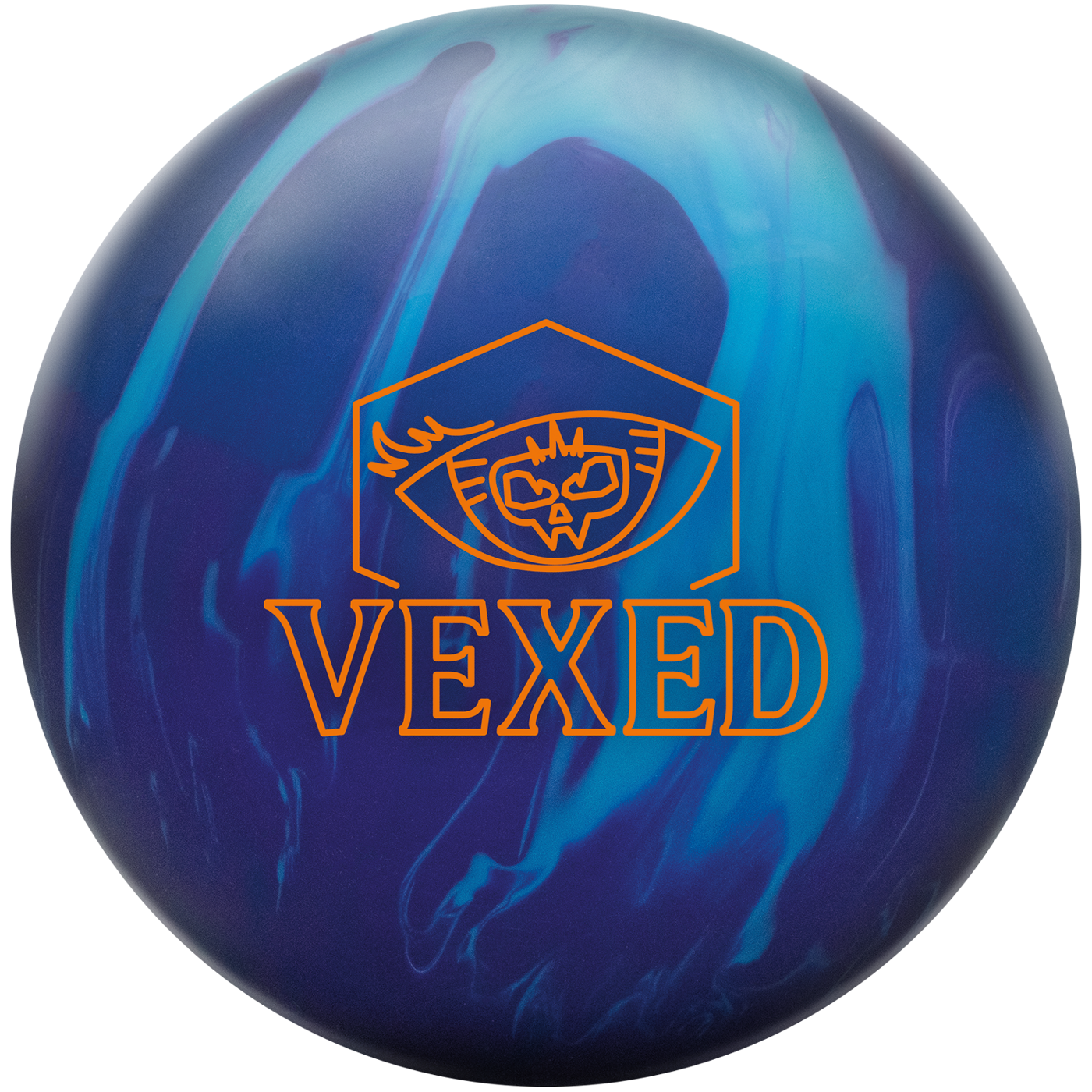 Vexed Sky Blue/Purple/Navy Solid /108581, Ball Type: High Performance, Weight: 12#