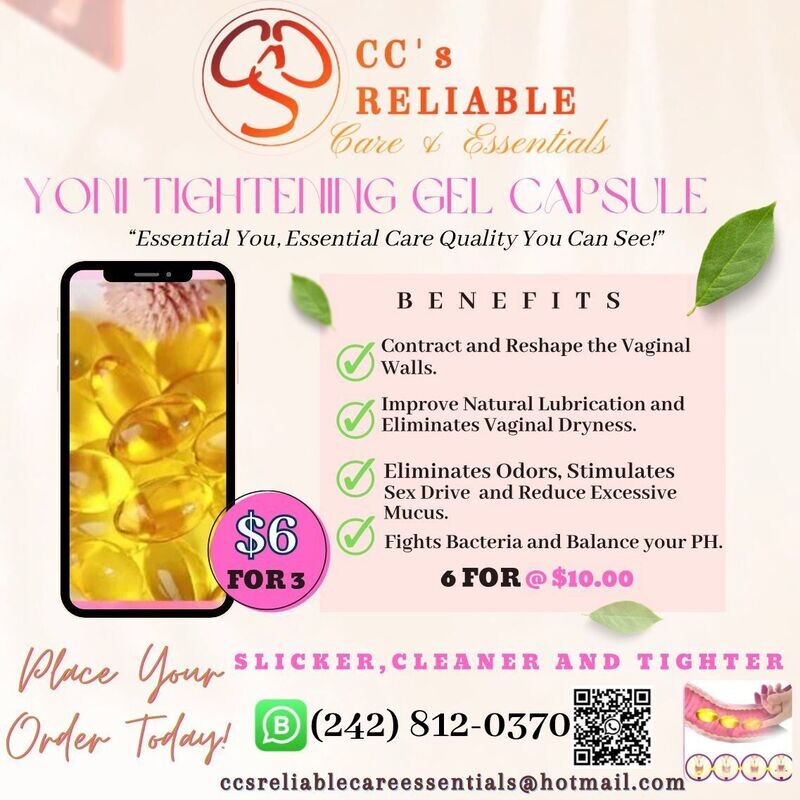 Yoni Tightening Gel Capsules