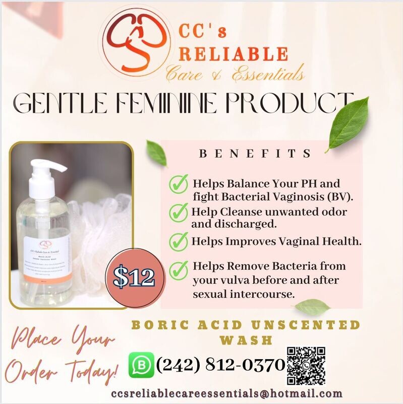 Boric Acid Wash (Regular)