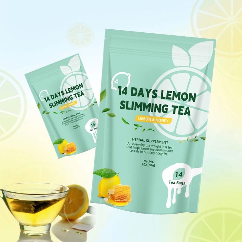 14 Day Lemon and Honey Slimming Tea