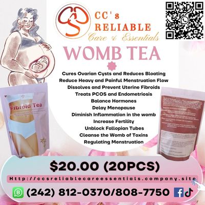 Womb/Fibroids And Fertility Tea