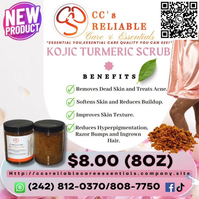 KOJIC TURMERIC SCRUB