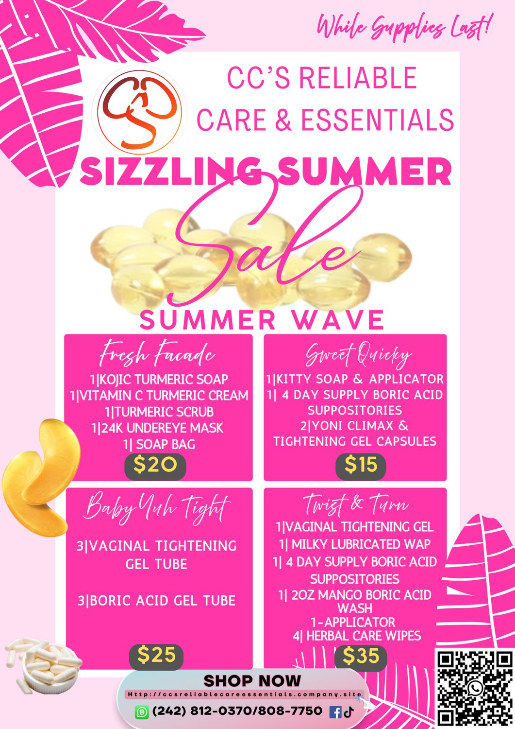 Sizzling Summer  PACKAGES