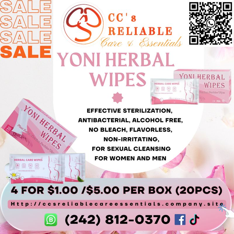 YONI HERBAL WIPES