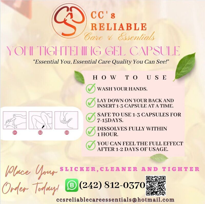 Yoni Tightening Gel Capsules