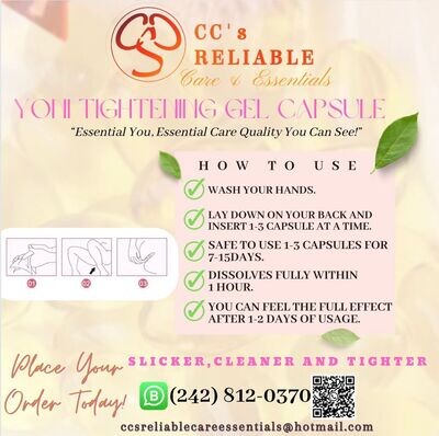 Yoni Tightening Gel Capsules