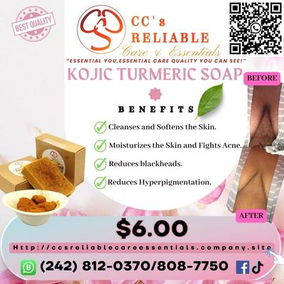 Kojic Turmeric Soaps