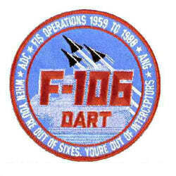 F-106 Delta Dart Sm Patch