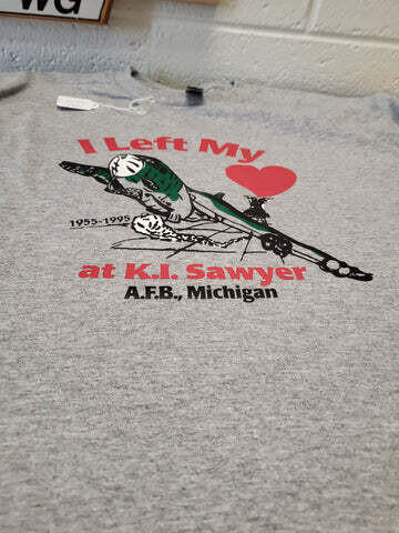 I Left My Heart Grey 3XL