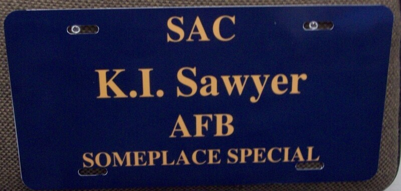 SAC K. I. Sawyer AFB Replica Plate