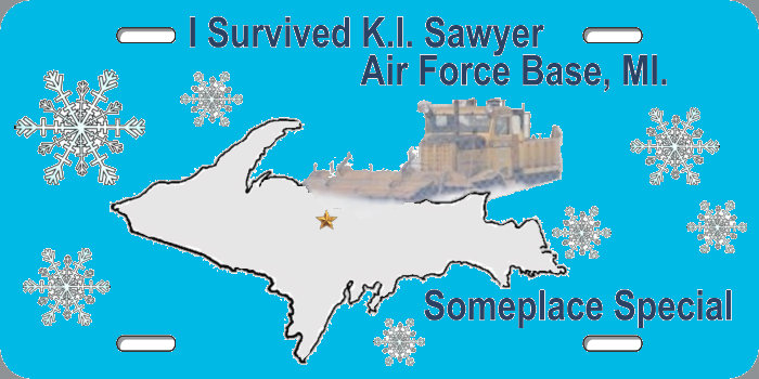 I Survived K. I. 
Sawyer Rainbow Plate