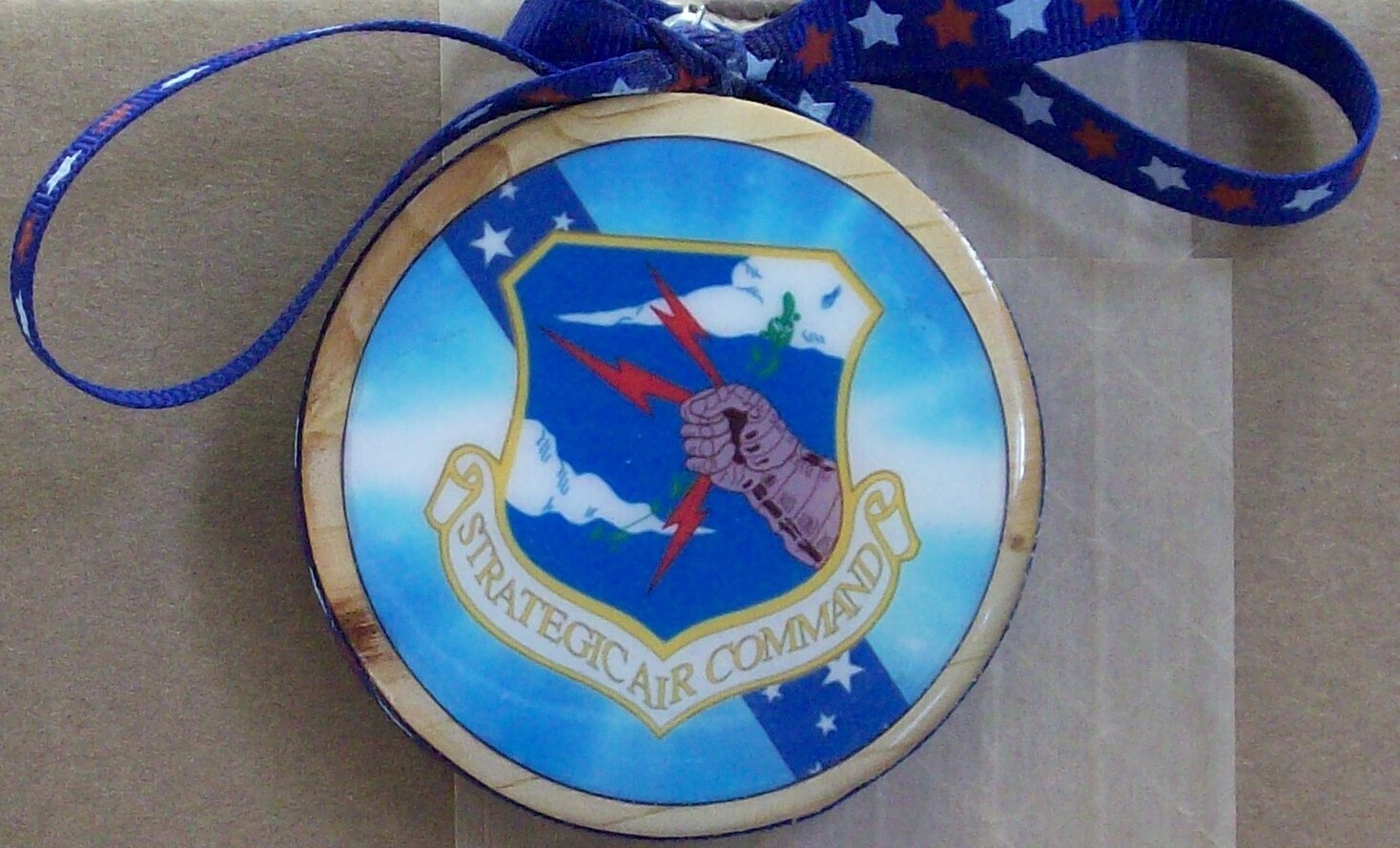 Christmas Ornament, SAC Crest