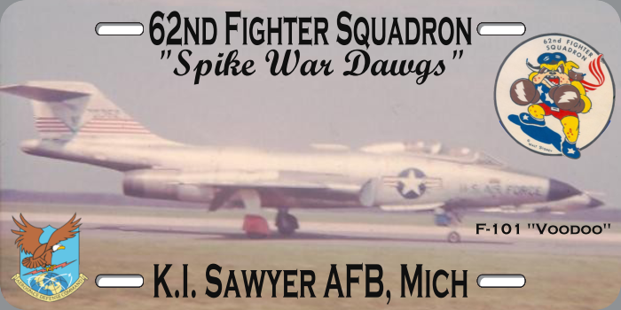 62nd FIS F-101 Voodoo Spike War Dawgs