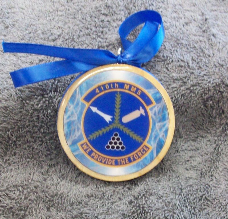Christmas Ornament, 644th BS Crest
