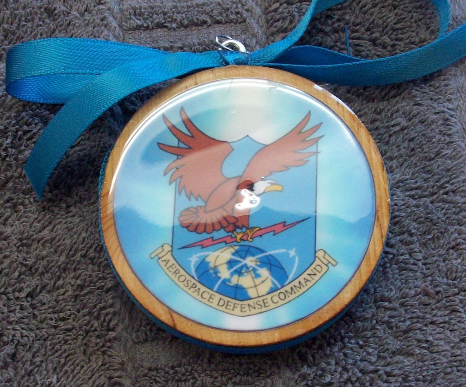 Christmas Ornament Aerospace Defense Command Crest