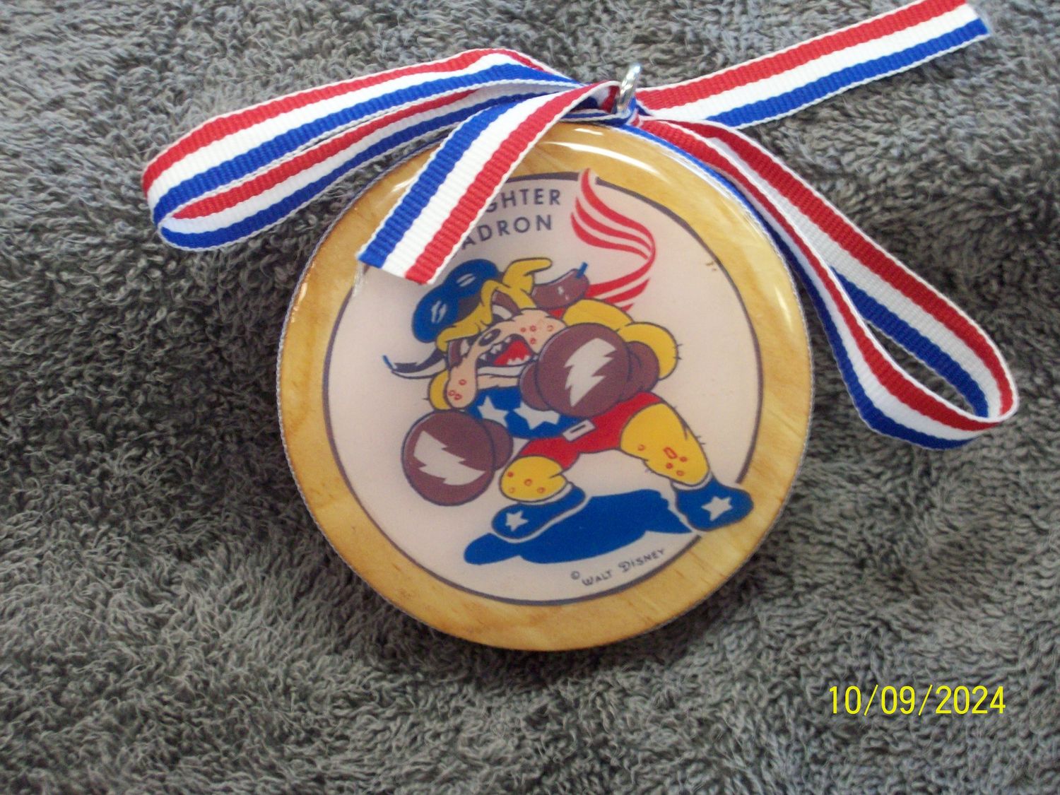 Christmas Ornament, 62nd FIS Fighting Bulldog