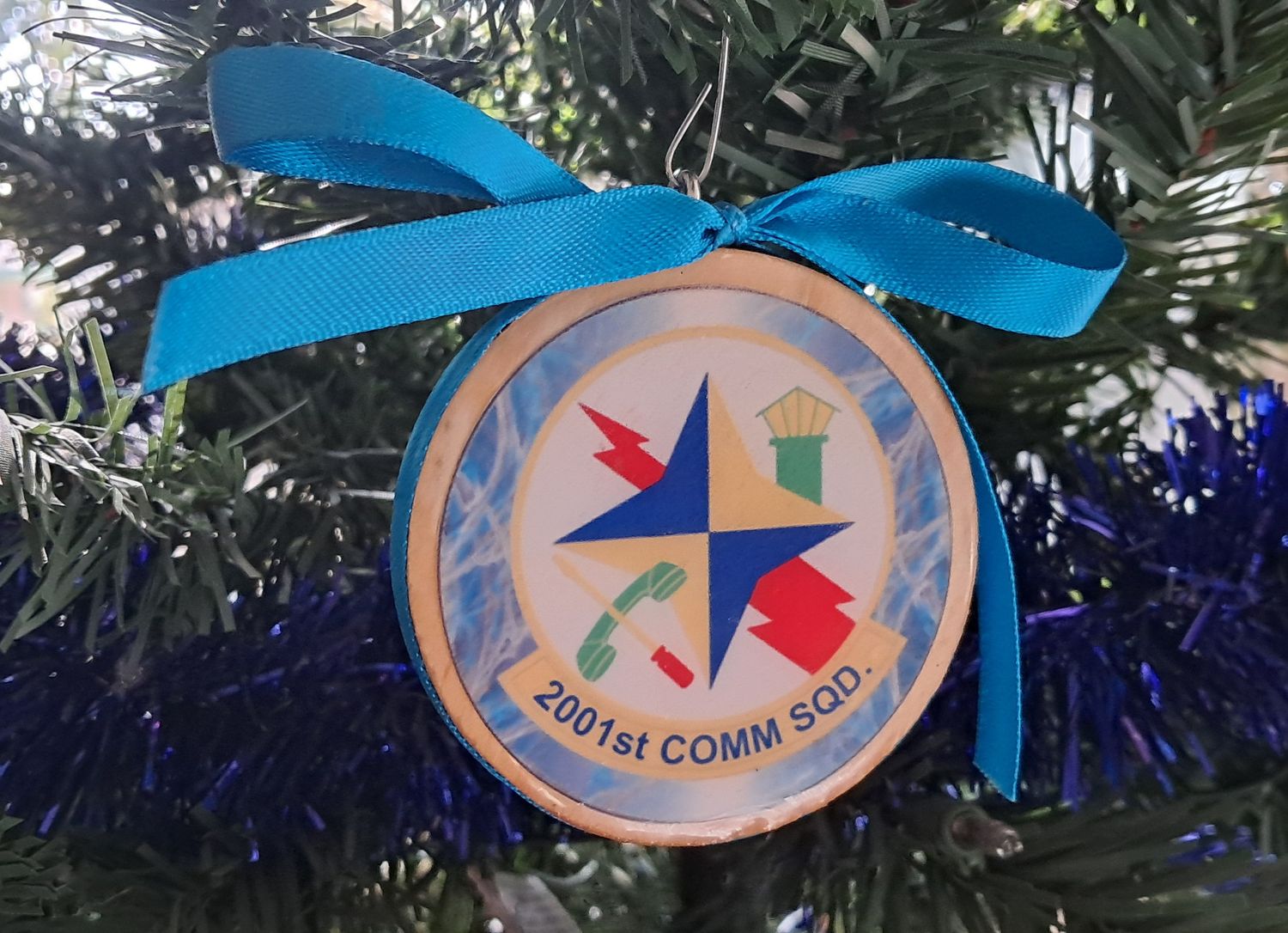 Christmas Ornament 2001st Communications Squadron