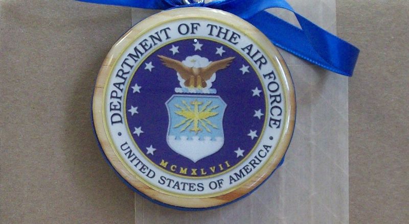 Christmas Ornament, U.S. Navy Crest