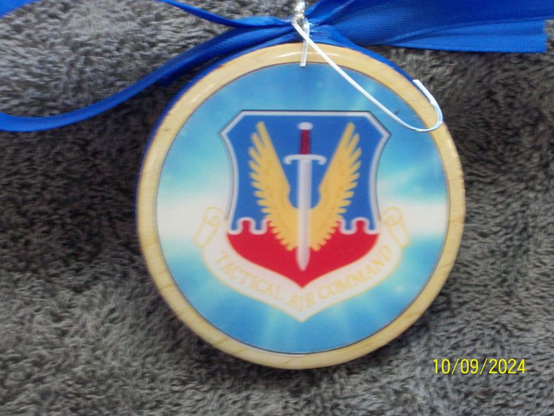 Chrisrmas Ornament, Tactical Air Command Crest
