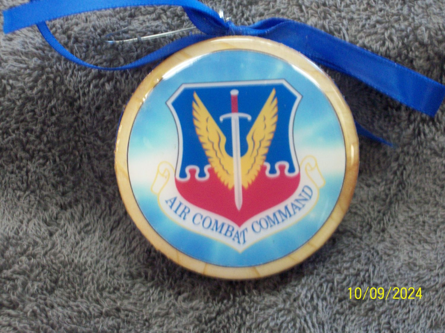 Christmas Ornament, Air Combat Command Crest