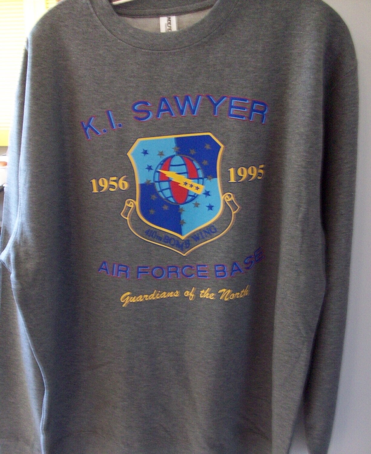 Sweatshirt 410th  Bomb Wing Gunmetal Grey 3XL