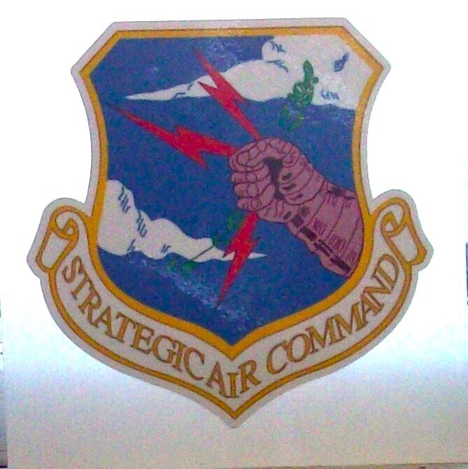 Window Sticker, SAC Crest       Back Ordered