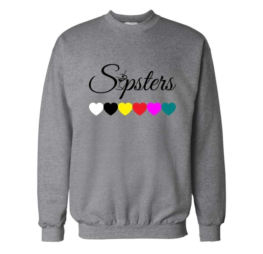 SIPsters Heart Collection- Sweatshirt
