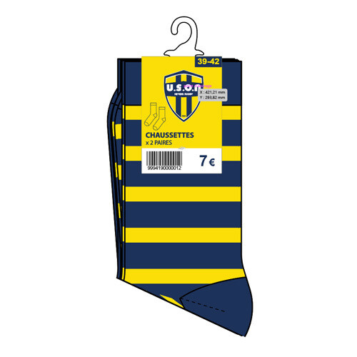CHAUSSETTES HOMME (x2)
