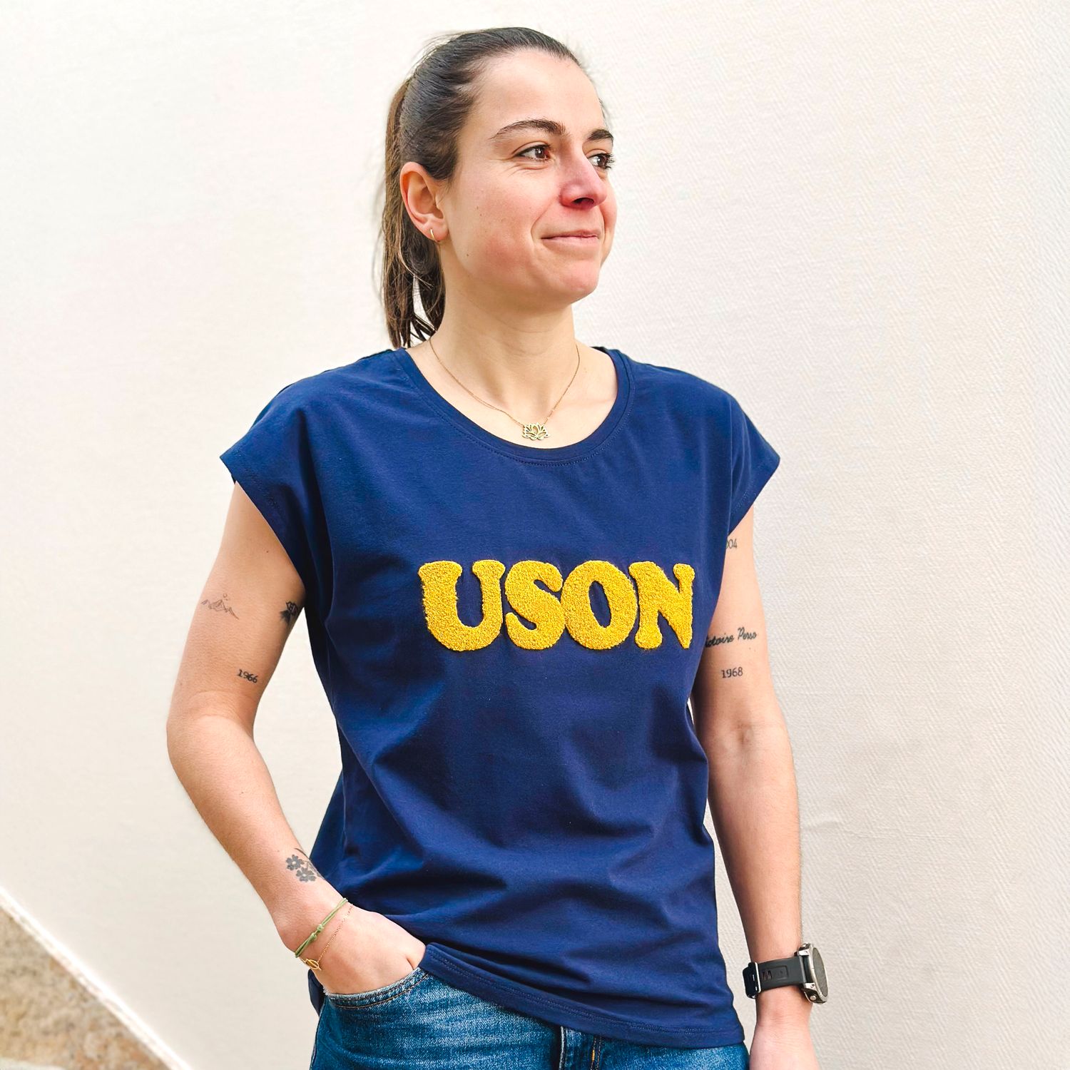 T-SHIRT FEMME USON